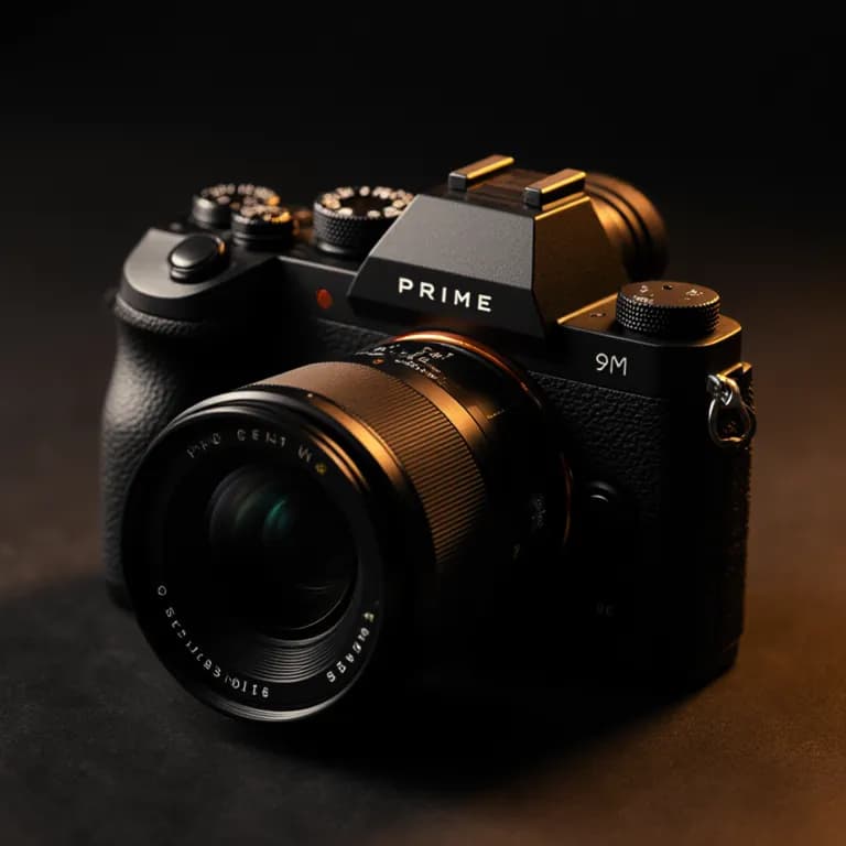 Mirrorless Camera + Lens