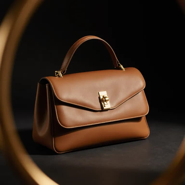 Designer Leather Handbag